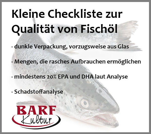 Checkliste Fischöl