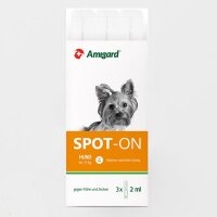 Amigard Spot-on Hund bis 15 kg 3 x 2 ml