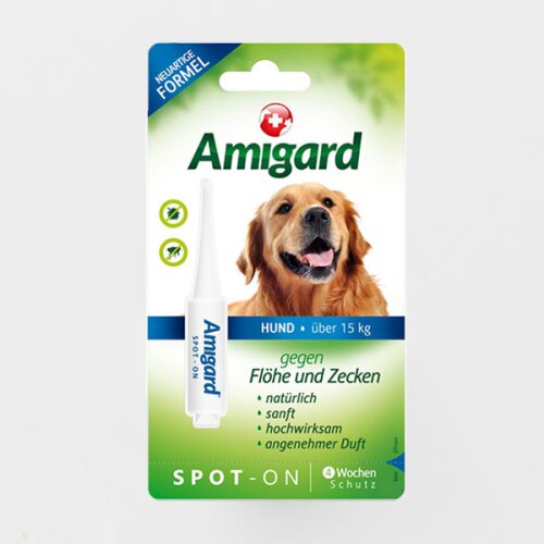 Amigard Spot-on Hund ab 15 kg 1 x 4 ml