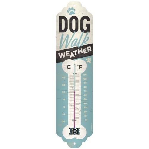 Thermometer "Dog Walk Weather"