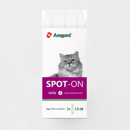 Amigard Spot-on für Katzen 3 x 1,5 ml