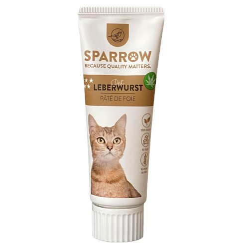 SPARROW Pet Leberwurst für Katzen